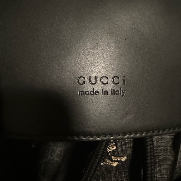 Gucci Bestiary Backpack GG Supreme Tigers Black/Grey - Picture 6 of 7